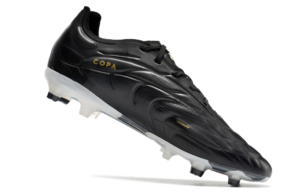 ADIDAS COPA PUREFIRM GROUND BOOTS BLACK AND WHITE ELITE FG FOOTBALL BOOT