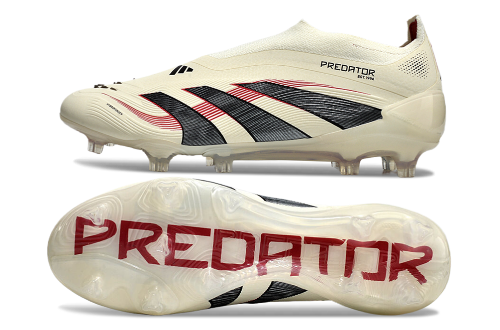 Adidas Predator Tongue FG Elite Football Boot - Beige