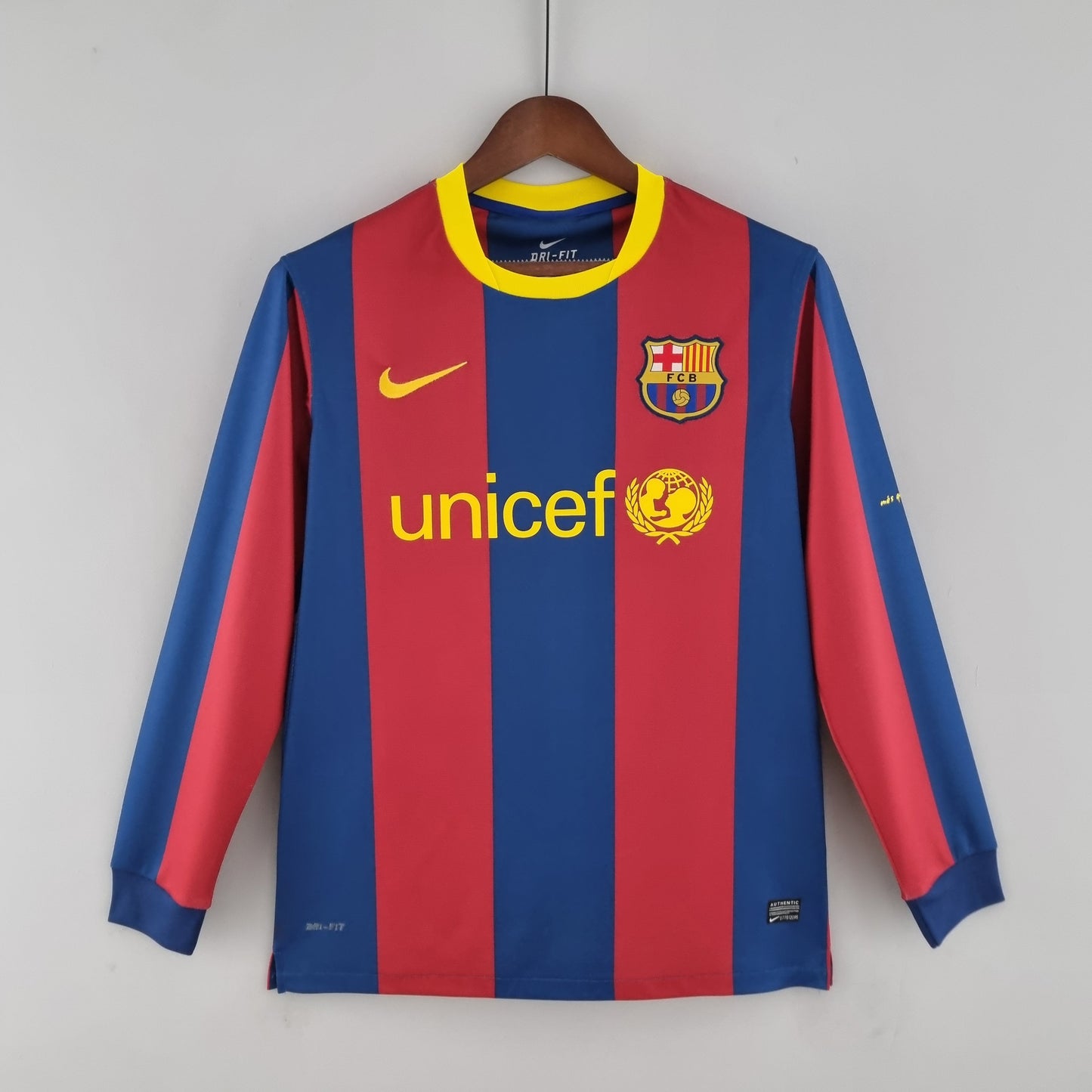 BLAUGRANA I 10/11 HOMBRE (RETRO) MANGA LARGA