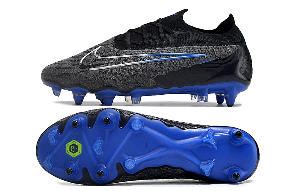 NIKE PHANTOM GX ELITE SG FOOTBALL BOOT - BLACK/BLUE