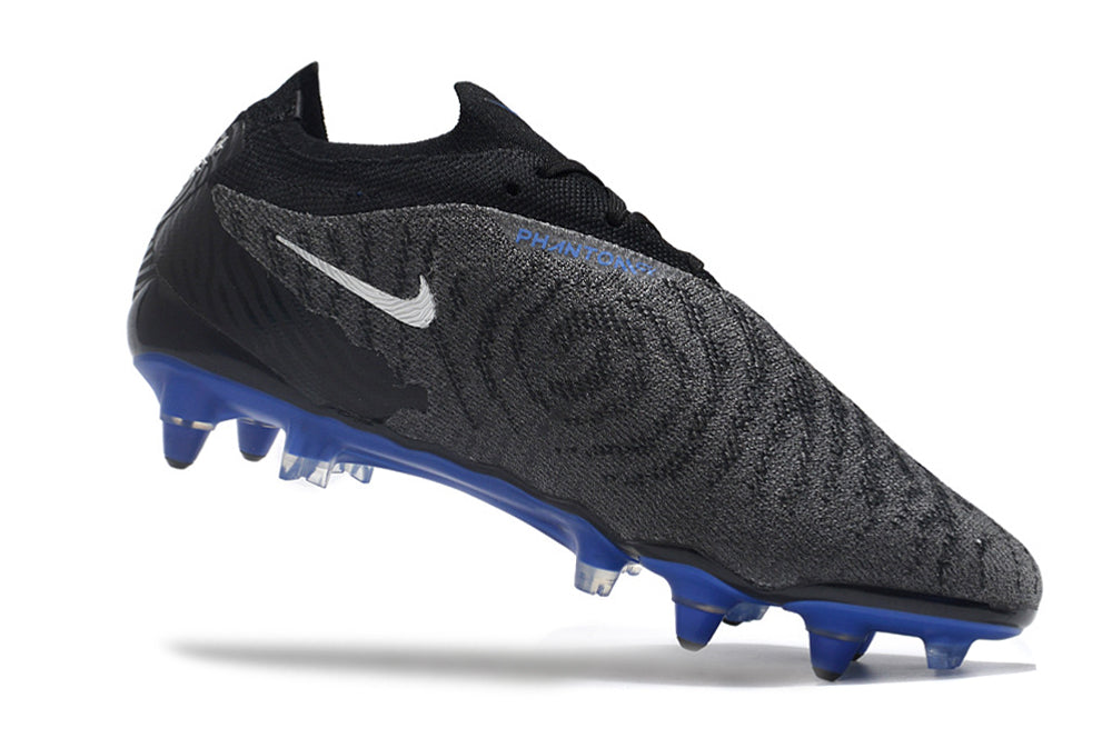 NIKE PHANTOM GX ELITE SG FOOTBALL BOOT - BLACK/BLUE