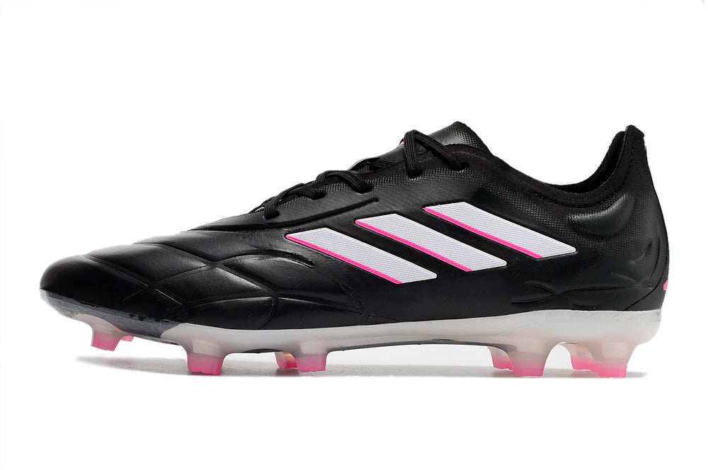 ADIDAS COPA PUREFIRM GROUND BOOTS BLACK AND WHITE ELITE FG FOOTBALL BOOT