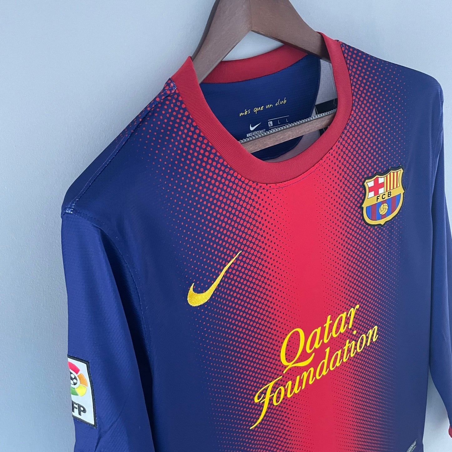 BLAUGRANA I 12/13 HOMBRE (RETRO) MANGA LARGA