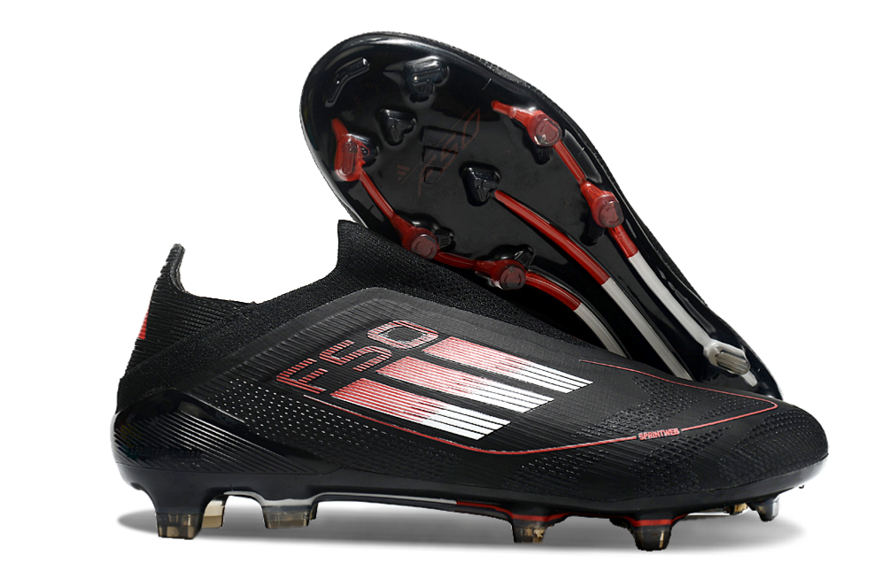 ADIDAS F50 FG ELITE SOCCER BOOT - BLACK/RED
