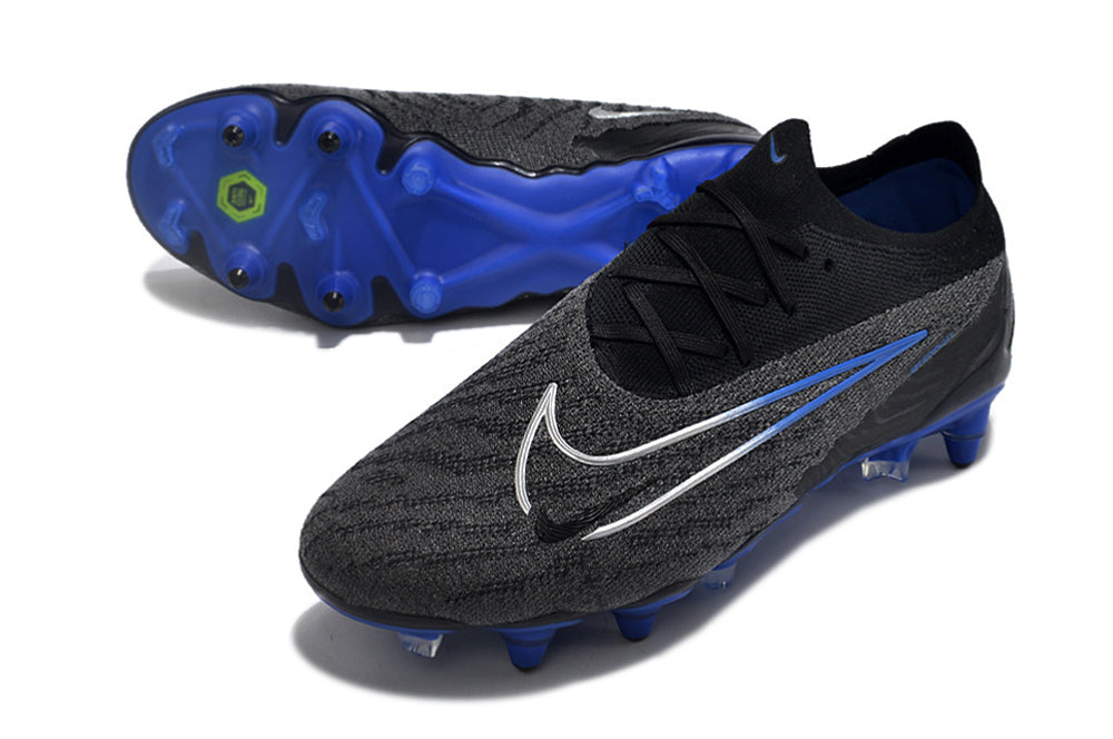 NIKE PHANTOM GX ELITE SG FOOTBALL BOOT - BLACK/BLUE