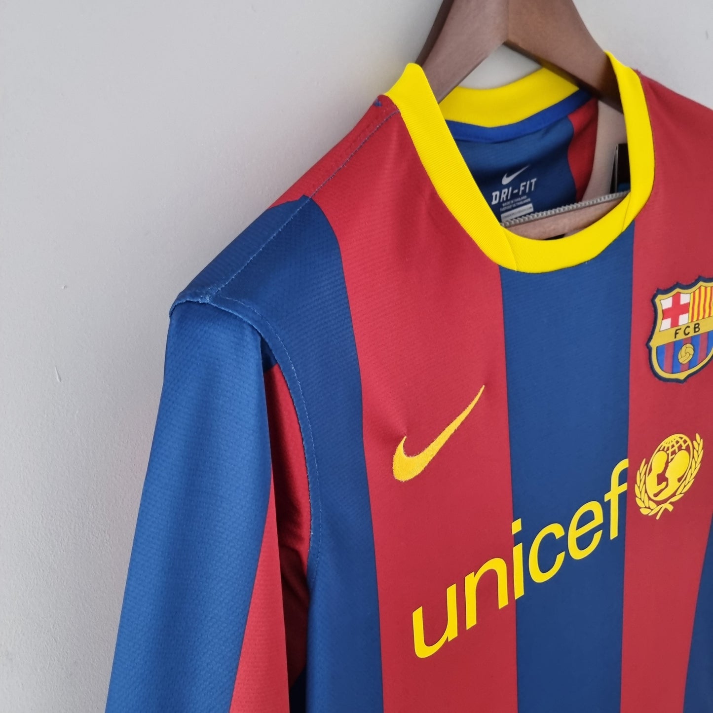 BLAUGRANA I 10/11 HOMBRE (RETRO) MANGA LARGA