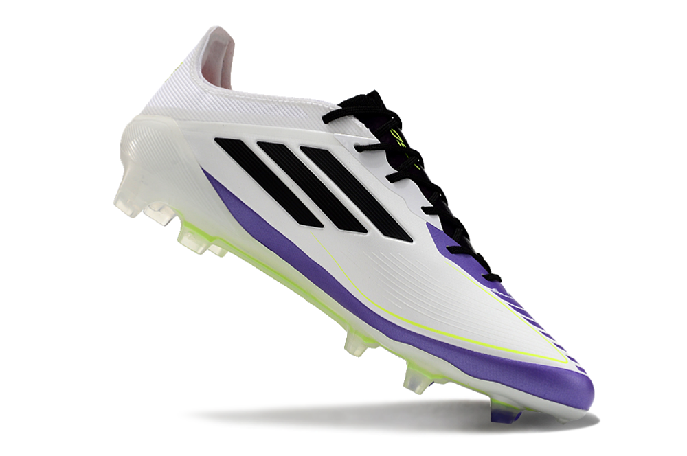 Adidas F50 Elite FG Football Boot - White/Blue - Messi