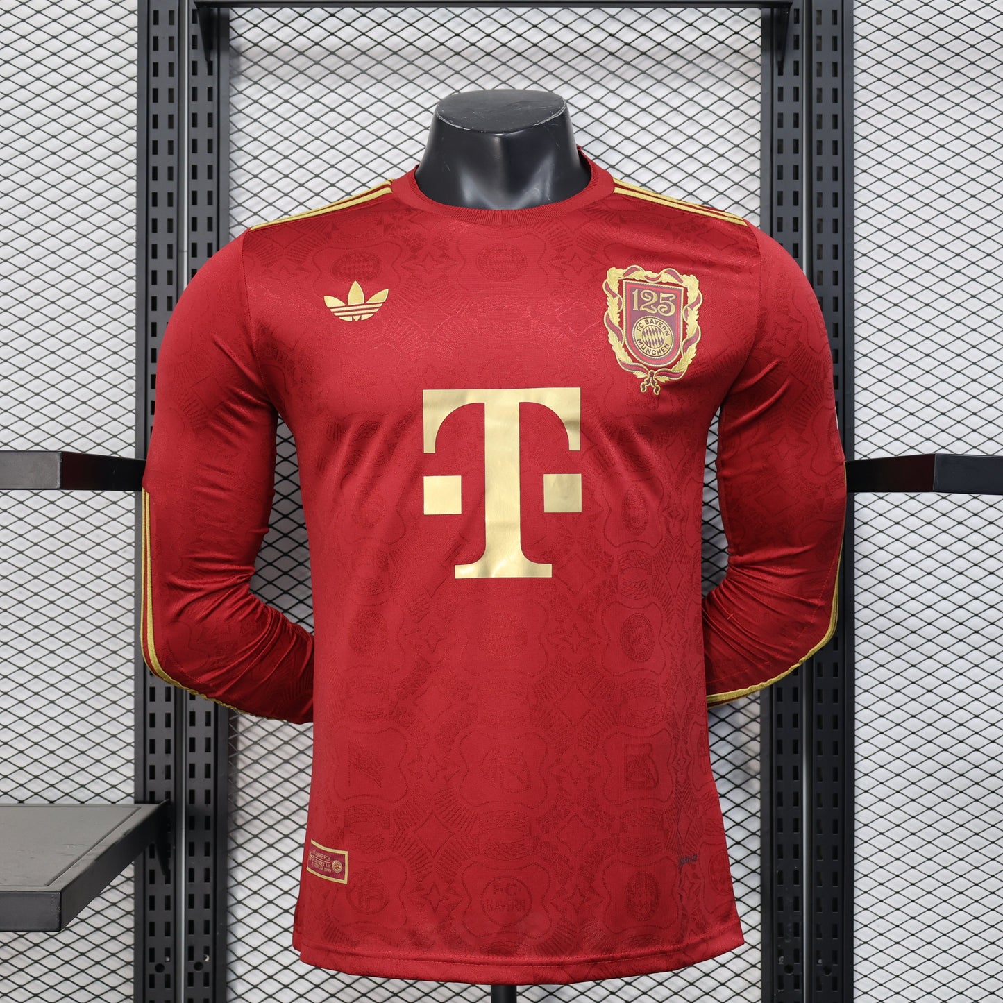 BAYERN MUNICH 125TH ANNIVERSARY EDITION I 25/26 MEN (PLAYER VERSION) LONG SLEEVE