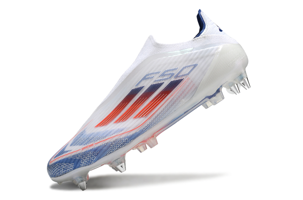 Adidas F50 SG Elite LL Football Boot - White/Blue