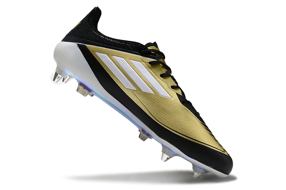 Adidas F50 SG Elite Football Boot - Gold - Messi Edition