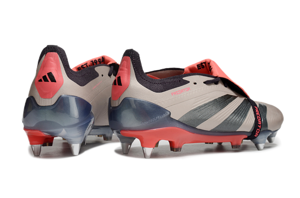 ADIDAS PREDATOR TONGUE SG ELITE FOOTBALL BOOT - CINZA