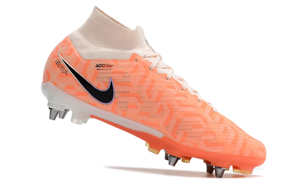 NIKE MERCURIAL AIR ZOOM SG ELITE FOOTBALL BOOT - ORANGE