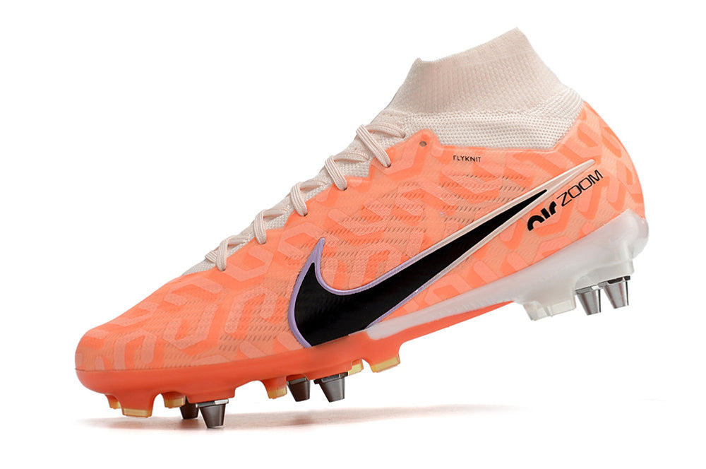NIKE MERCURIAL AIR ZOOM SG ELITE FOOTBALL BOOT - ORANGE