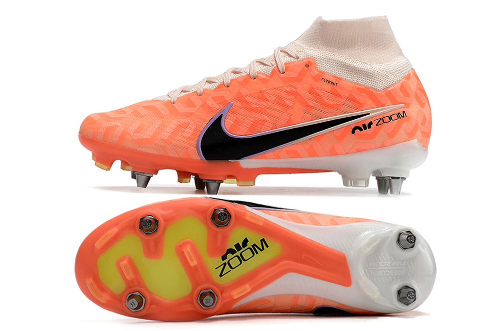 NIKE MERCURIAL AIR ZOOM SG ELITE FOOTBALL BOOT - ORANGE