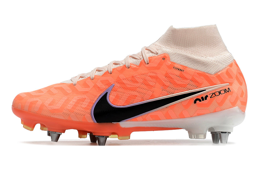 NIKE MERCURIAL AIR ZOOM SG ELITE FOOTBALL BOOT - ORANGE