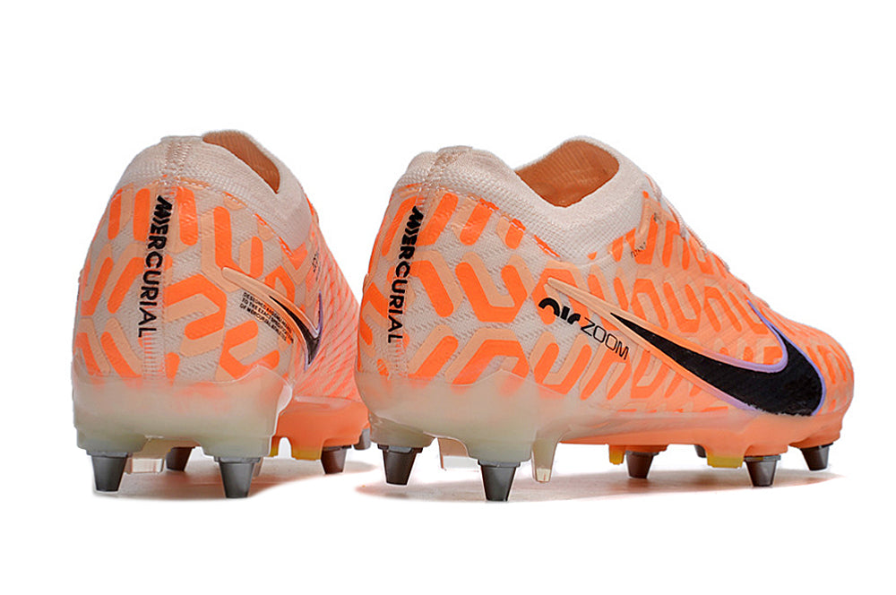 NIKE MERCURIAL AIR ZOOM SG ELITE FOOTBALL BOOT - ORANGE