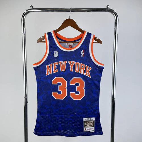 NEW YORK KNICKS SPECIAL EDITION BAPE BLUE (RETRO)