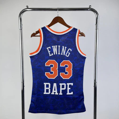 NEW YORK KNICKS SPECIAL EDITION BAPE BLUE (RETRO)