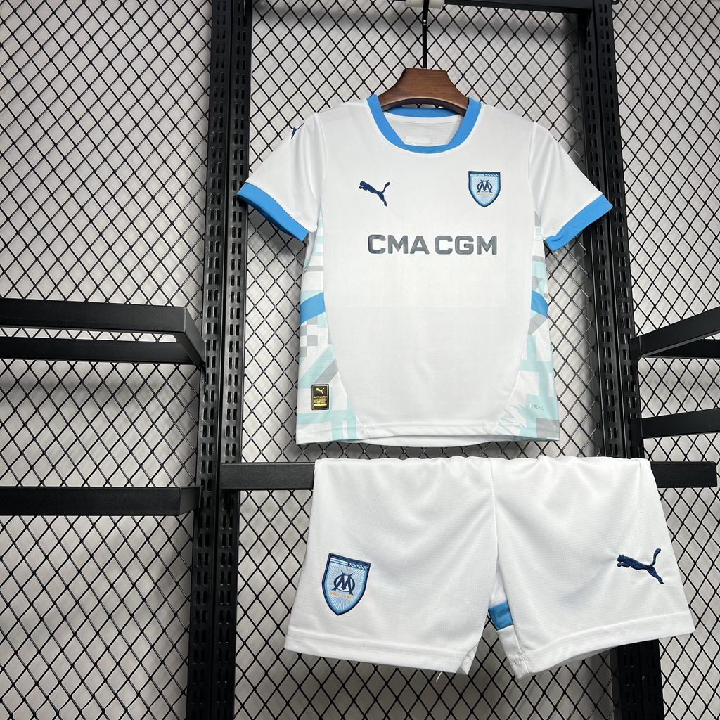 OLYMPIQUE DE MARSEILLE I 24/25 CONJUNTO INFANTIL
