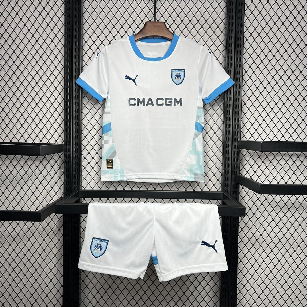 OLYMPIQUE DE MARSEILLE I 24/25 CONJUNTO INFANTIL