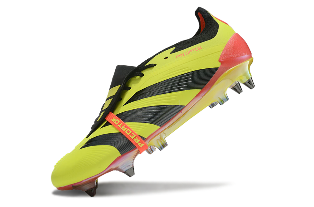 Adidas Predator Tongue SG Elite Football Boot - Yellow/Black