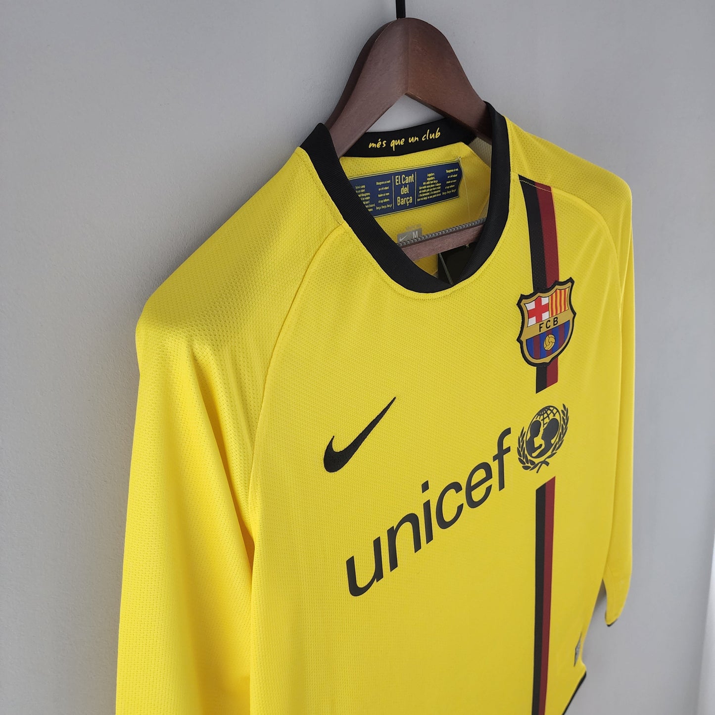 BLAUGRANA II 08/09 HOMBRE (RETRO) MANGA LARGA