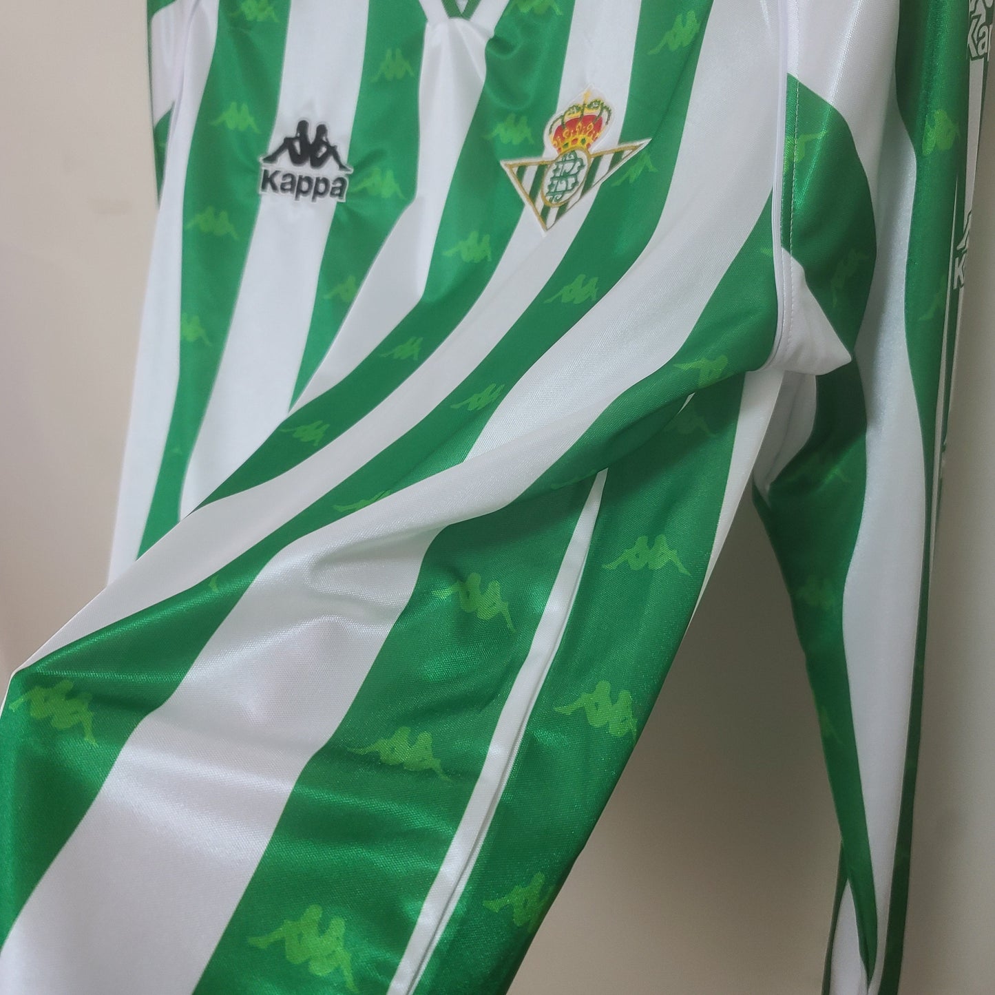 VERDIBLANCOS I 95/97 HOMBRE (RETRO) MANGA LARGA