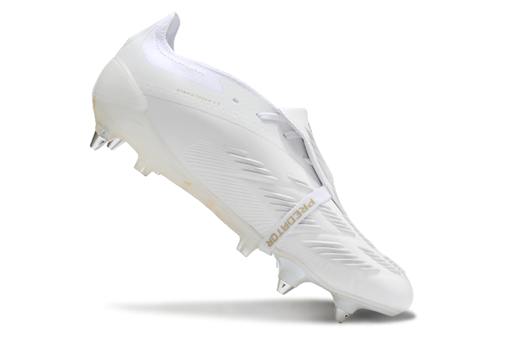 Adidas Predator Tongue SG Elite Football Boot - White/Gold