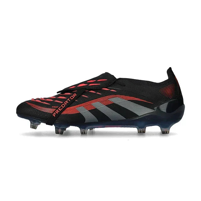 ADIDAS PREDATOR FG ELITE SOCCER BOOT - BLACK/RED - Stealth Pack
