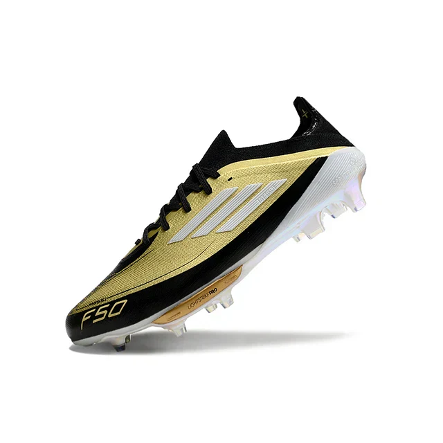 Adidas F50 FG Elite Football Boot - Gold - Messi