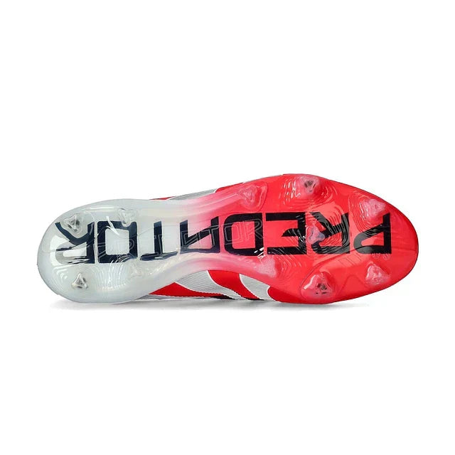 Adidas Predator Tongue FG Elite Football Boot - Red/White