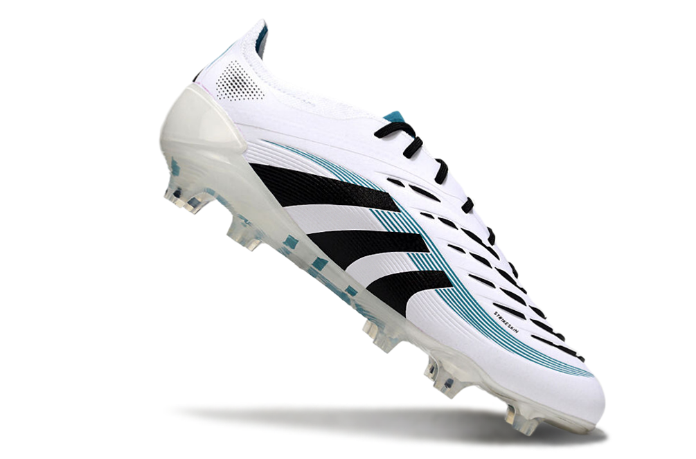 Adidas Predator Tongue FG Elite Football Boot - White/Blue