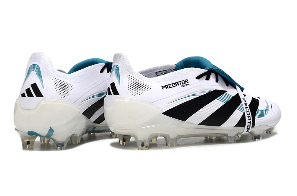 Adidas Predator Tongue FG Elite Football Boot - White/Blue