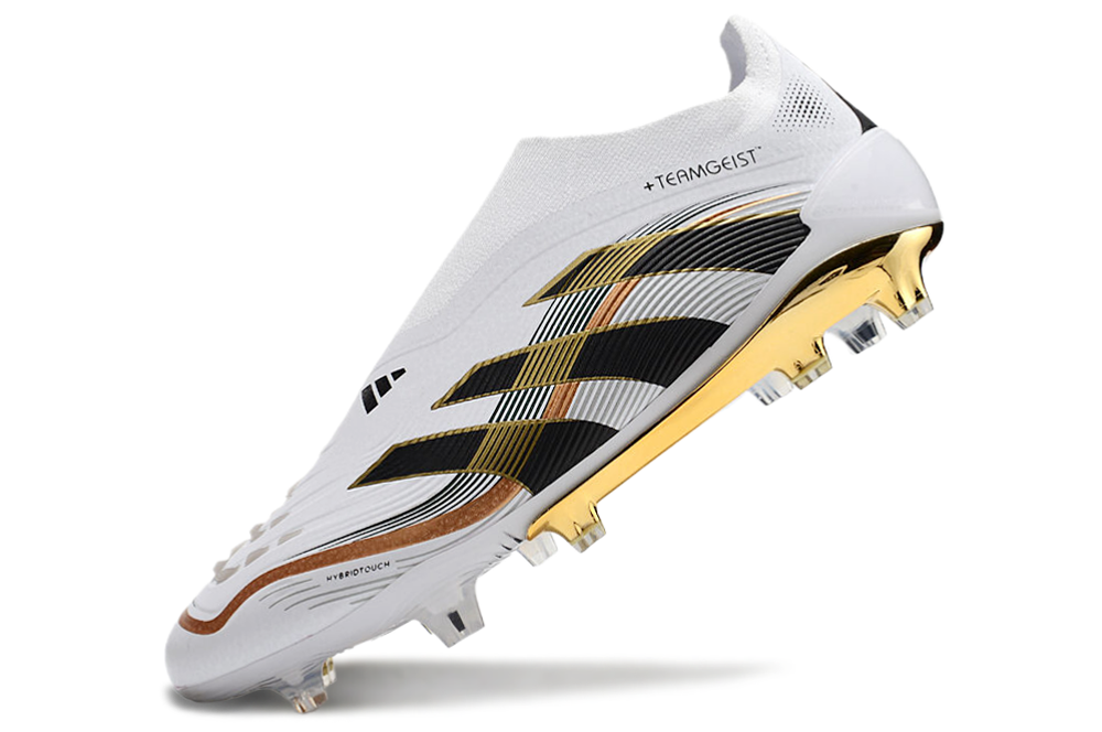 Adidas Predator Tongue FG Elite Football Boot - White/Gold