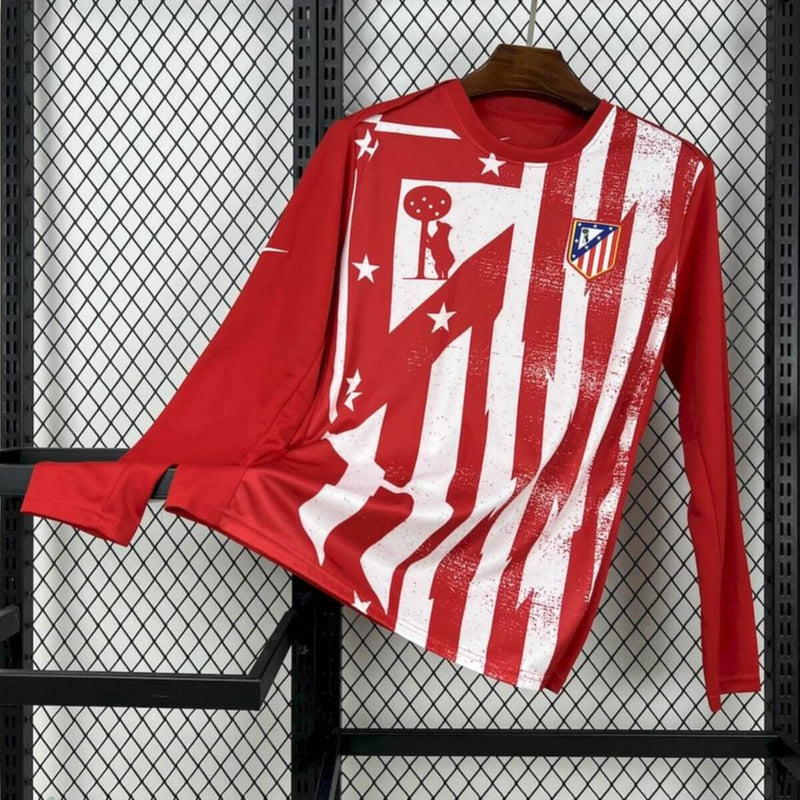 ATLÉTICO DE MADRID PRE-JUEGO I 25/26 HOMBRE  MANGA LARGA
