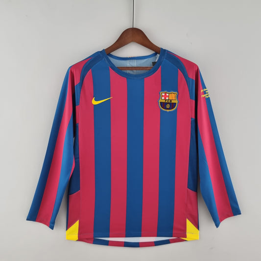 BLAUGRANA I 05/06 HOMBRE (RETRO) MANGA LARGA