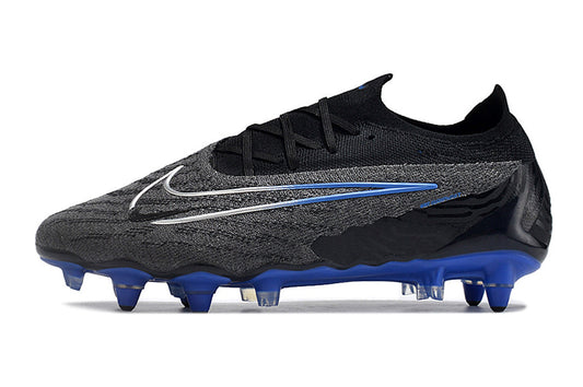 NIKE PHANTOM GX ELITE SG FOOTBALL BOOT - BLACK/BLUE 