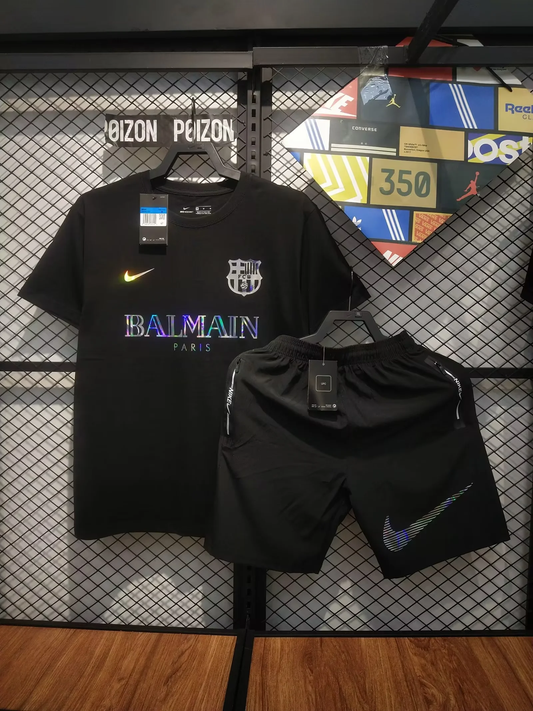 CONJUNTO BLAUGRANA EDICIÓN LIMITADA BALMAIN PARIS BLACK 24/25 HOMBRE
