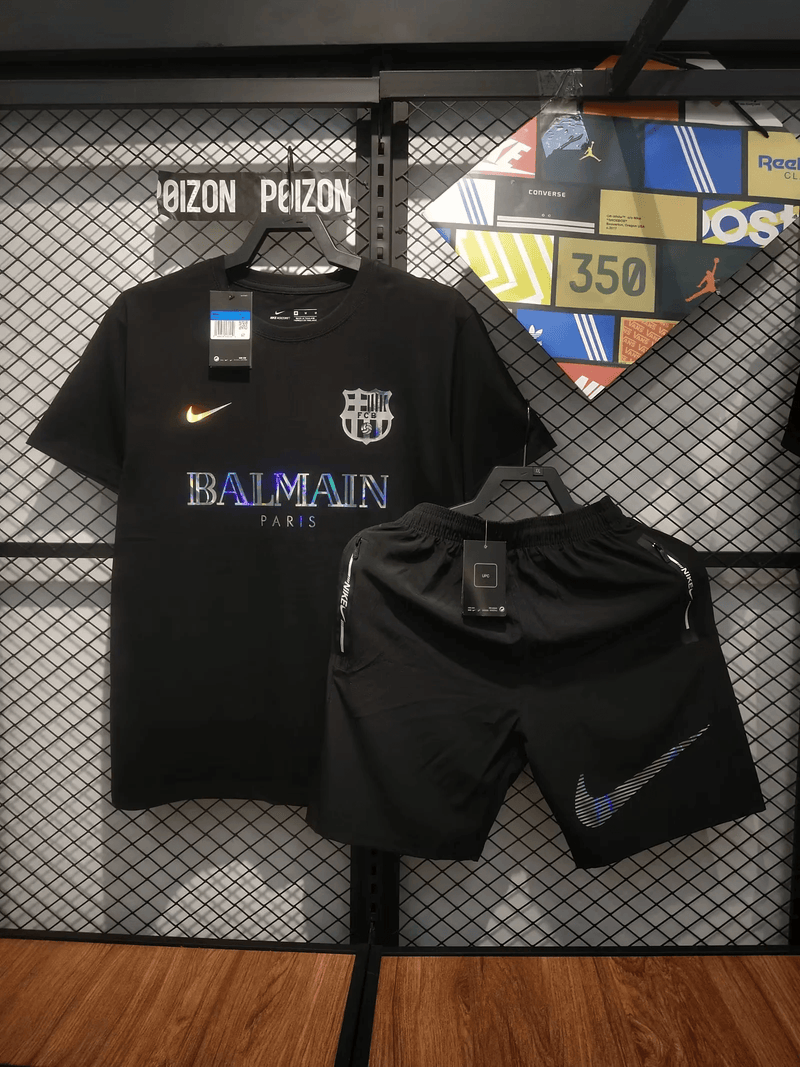 BARCELONA SET LIMITED EDITION BALMAIN PARIS BLACK 24/25 MEN 