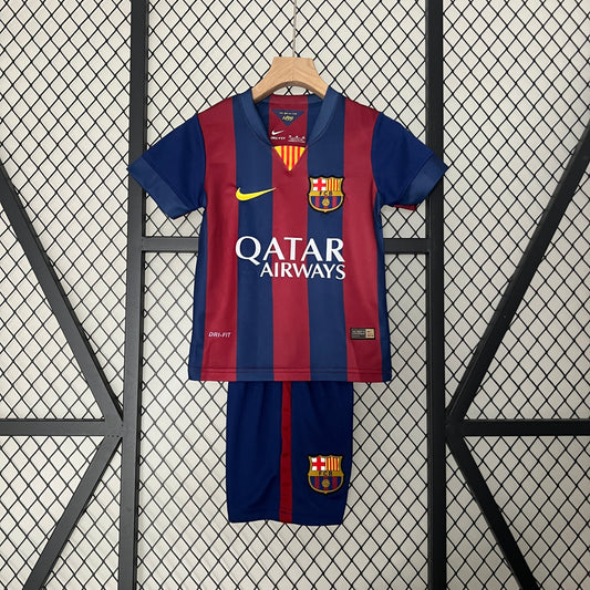 BLAUGRANA I 14/15 CONJUNTO INFANTIL (RETRO)