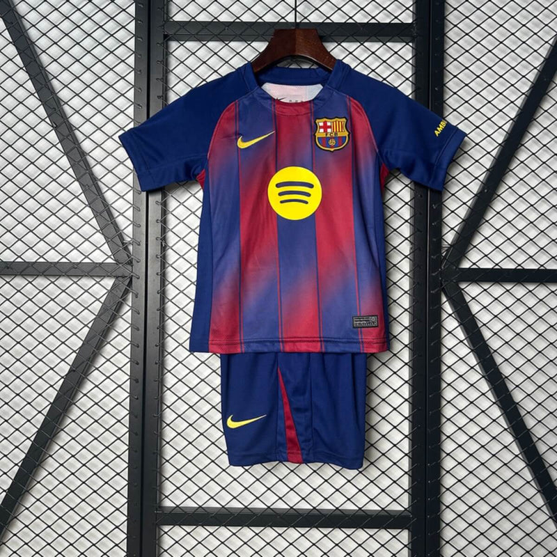 BARCELONA I 25/26 CONJUNTO INFANTIL