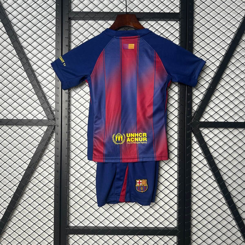 BARCELONA I 25/26 CONJUNTO INFANTIL