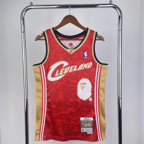 CLEVELAND CAVALIERS BAPE RED EDITION (RETRO) 