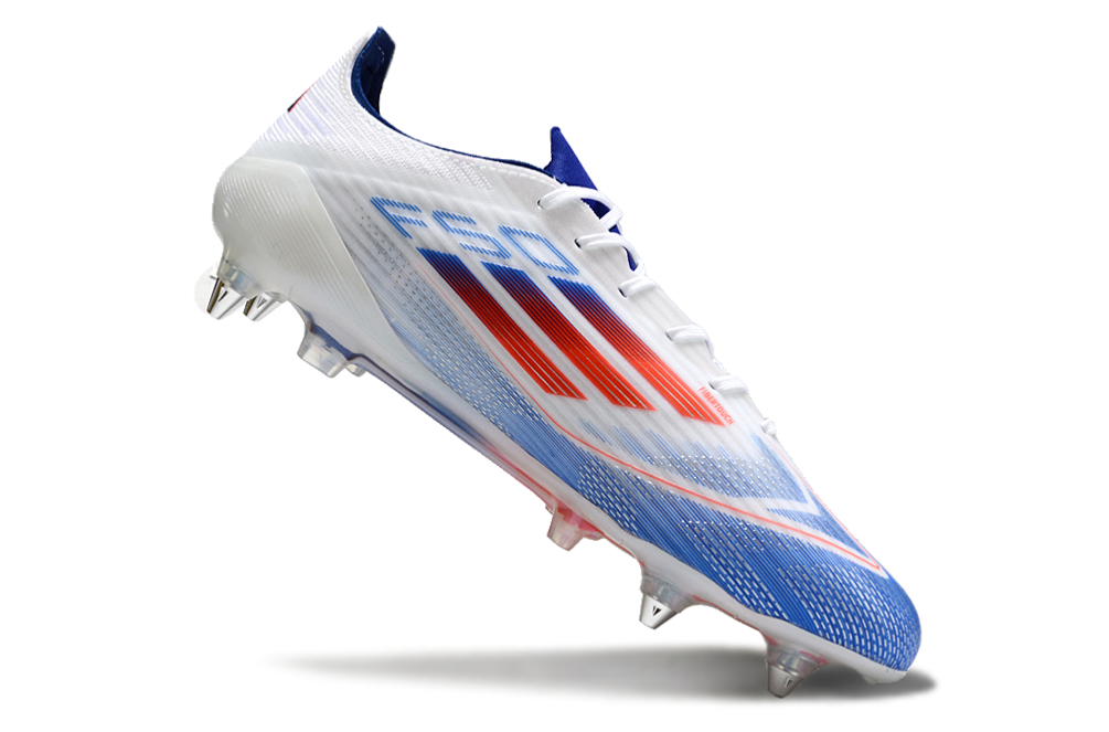 Adidas F50 SG Elite LL Football Boot - White/Blue 