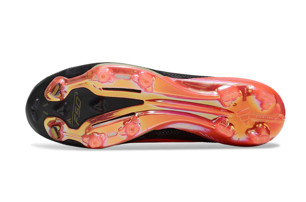 Adidas F50+ FG Elite Football Boot - Orange/Black 