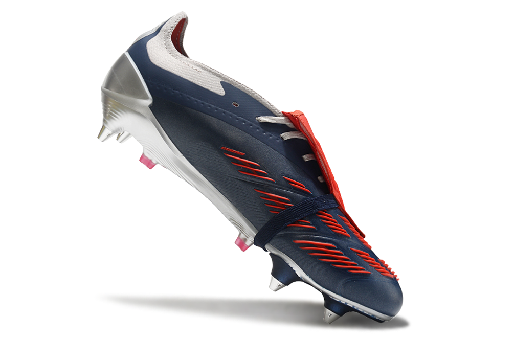 Adidas Predator Tongue SG Elite Football Boot - Grey/Black 