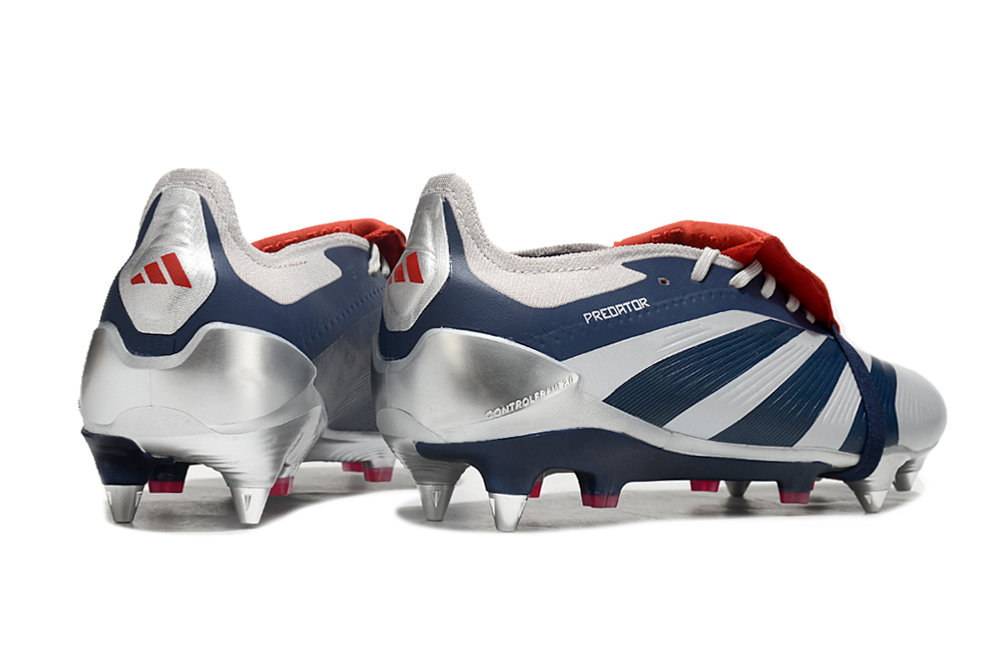 Adidas Predator Tongue SG Elite Football Boot - Grey/Black 