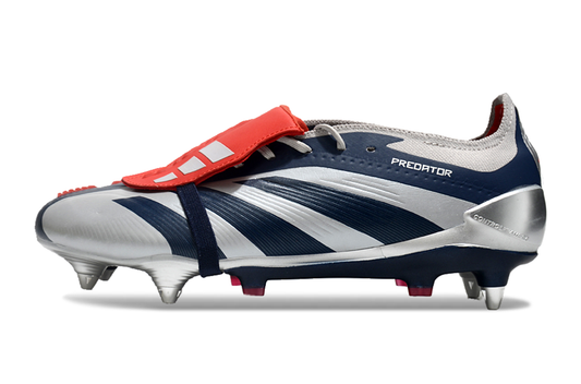 Adidas Predator Tongue SG Elite Football Boot - Grey/Black 