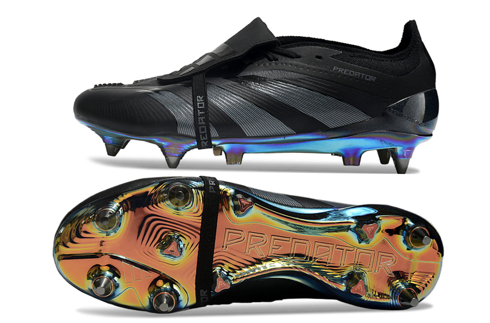 ADIDAS PREDATOR TONGUE SG ELITE FOOTBALL BOOT - BLACK 