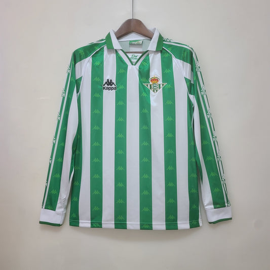 VERDIBLANCOS I 95/97 HOMBRE (RETRO) MANGA LARGA